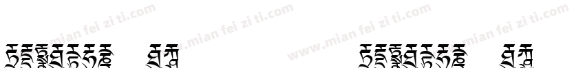 CIDFont F1 己用默认字体替CIDFont F2字体转换